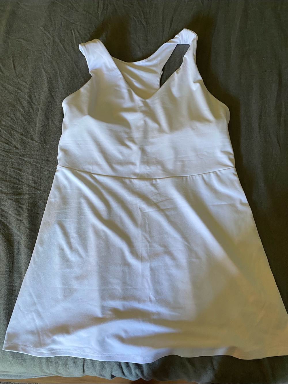 Fabletics White Athletic Dress